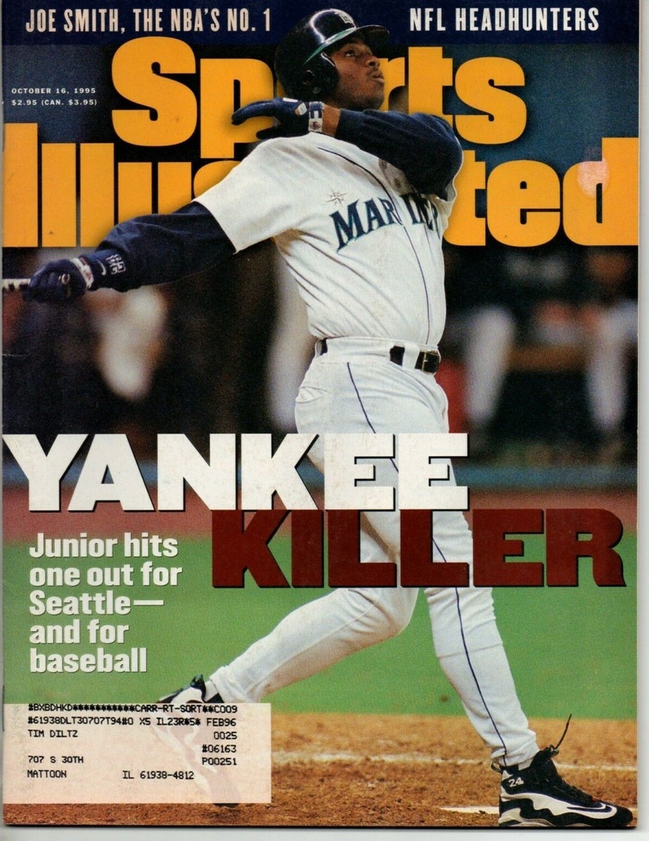 Sports Illustrated October 16 1995 Ken Griffey Jr Seattle Mariners