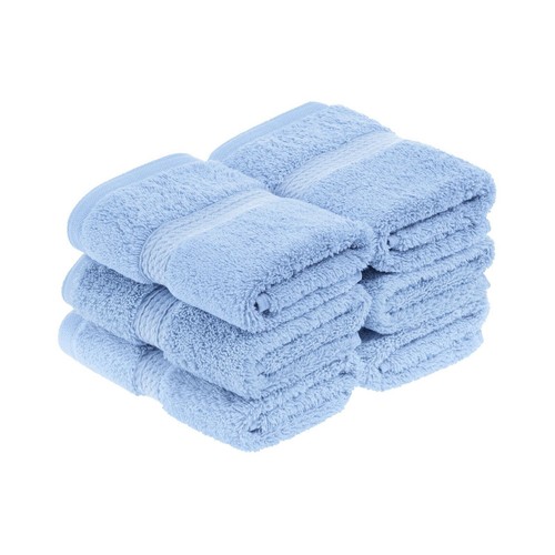 Egyptian Cotton Luxury Solid Ultra Soft Washcloth Hand Bath Bathroom Towel Set - Picture 210 of 371