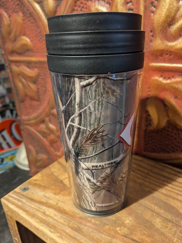 Original New Never Used Cincinnati Reds 16 Ounce Realtree Travel Mug - Picture 4 of 9