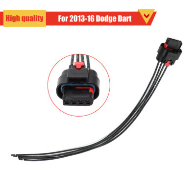 Pigtail Radiator Active Grille Shutter Harness Plug for 2013-16 Dodge Dart