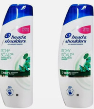2x Head &Shoulders Anti-Dandruff Shampoo Up to 100% Flake Free Itchy Scalp 250ml
