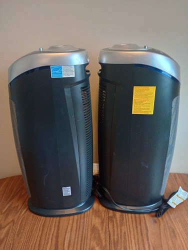 (2) Germ Guardian AC4825E 4 In 1 Air Purifier Hepa Filter Black - EXC. CONDITION - Picture 6 of 8