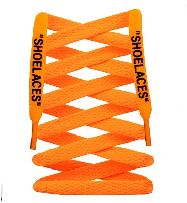 #ad #ad LitLaces Off White Inspired Custom Printed quot;SHOELACESquot; Flat Silk Screen $9.99