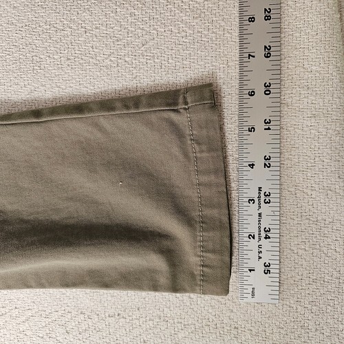 NWT Denim & Flower Ricky Singh Men's Stretch Slim Soho Chino Pants Khaki 29 - Picture 9 of 11