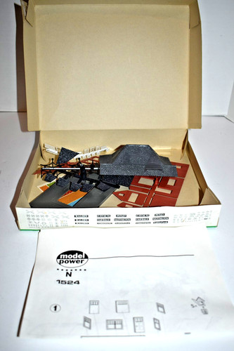 Modelo Power - Kit de construcción a escala HO 1524 - Estación de tren Malden - Sin montar | Zustand: New
