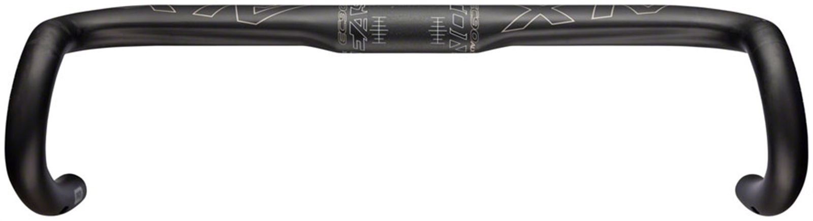 Откидной руль Easton EC90 ALX - Карбоновый 318 мм 44 см Внутренняя прокладка Di2 Bla 58490₽