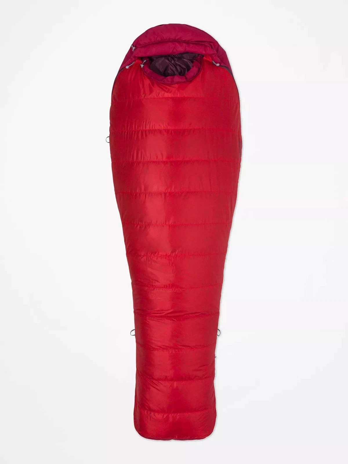Marmot Always Summer (+4°C) 650 Fill Down Sleeping Bag - Team Red/Sienna Red