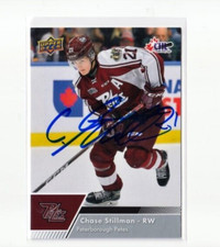 CHASE STILLMAN autographed '22/23 Upper Deck CHL card #23 PETERBOROUGH PETES