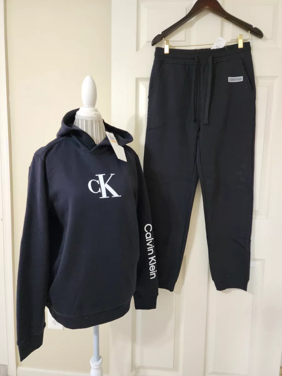 Mens black calvin 2025 klein hoodie