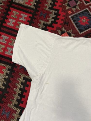 Camicia vintage Gump’s Gym XL Hershey parodia punto singolo FOTL Distressed Gold’s - Foto 14 di 14