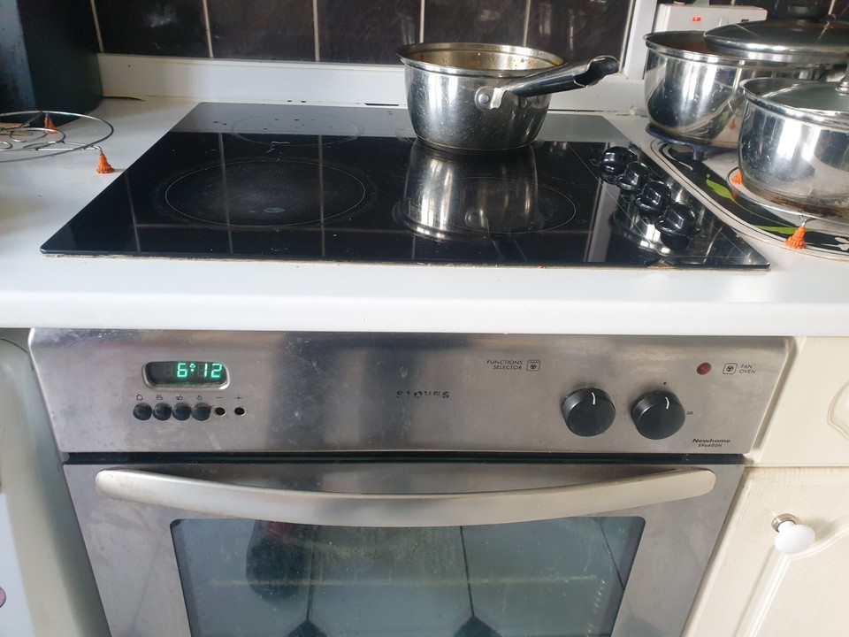 NewHome EFa600H New Home 600mm Fanned Electric Oven eBay