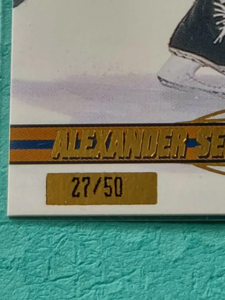 2000-01 Pacific Hockey #173 Alexander Selivanov GOLD 27/50 - Image 2 of 2