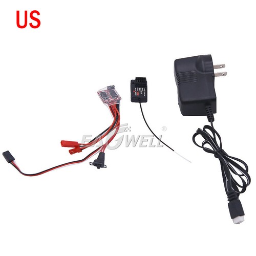 US For 1:16 RC Truck WPL B14 B16K B24K C24K Remote Control/ESC/Charger Companion - Picture 3 of 5