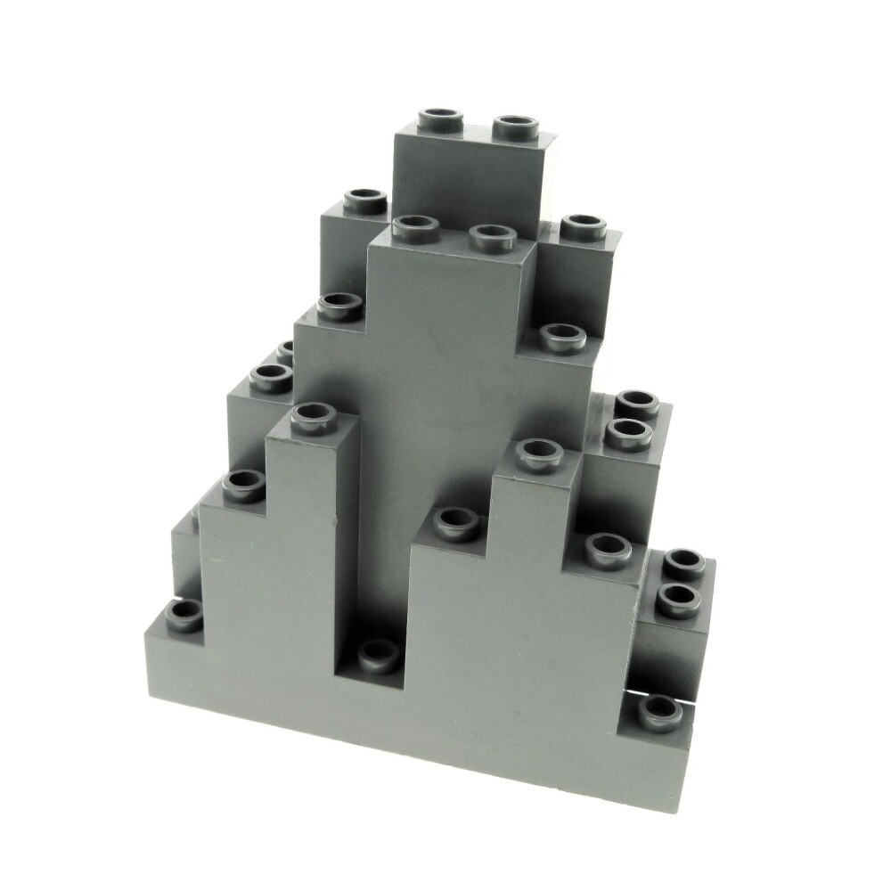 1x Lego Rock Panels 3x8x7 New-Dark Gray Mountain Stone Wall 4216709 6083