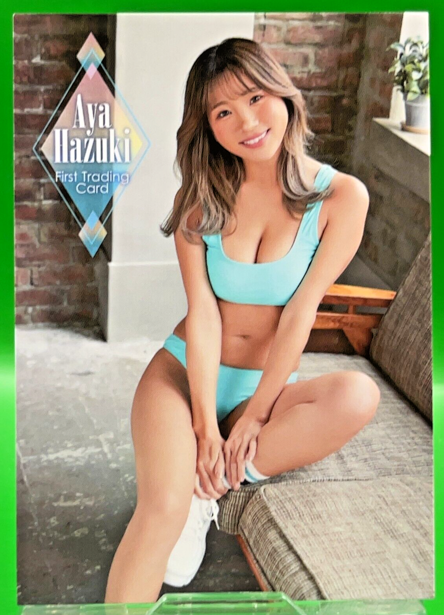 Aya Hazuki 23 1st Official HITS Photo Gyaru Card Japanese