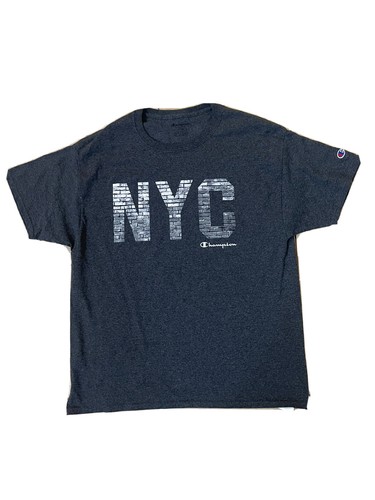 Champion Mens Classic Jersey Script Logo XL T-Shirt---Brand New---NYC - Picture 8 of 8