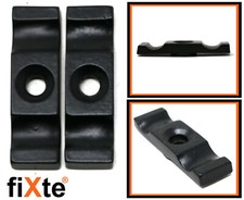 2 x Turn Button Latch Thumb Catch Black Pair Gate Shed Door Rabbit Hutch Cage