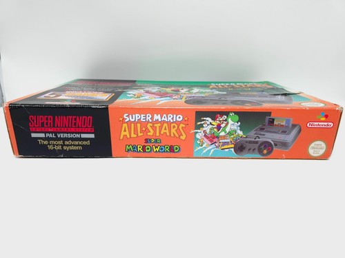 Super Nintendo SNES Super Mario All Stars Super Mario World Console Set - Imagen 6 de 19