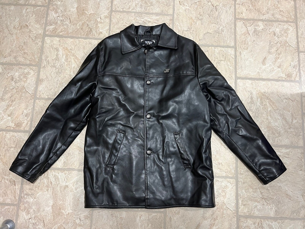 A Emporio Collezione Leather Jacket Mens Medium (New without tags