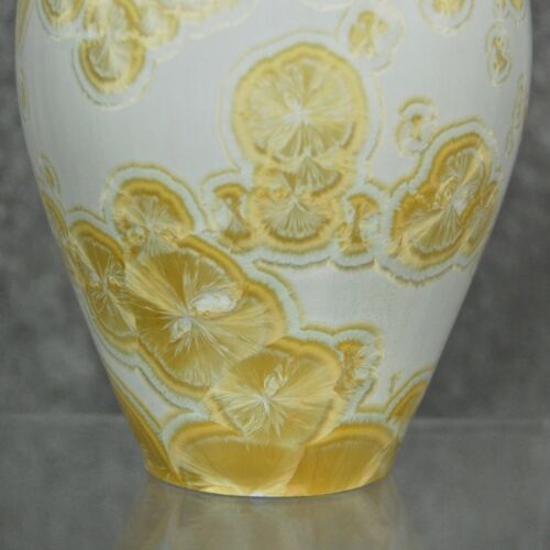 Studio Porcelain 8” Vase w/Crystalline Glaze - Picture 7 of 12