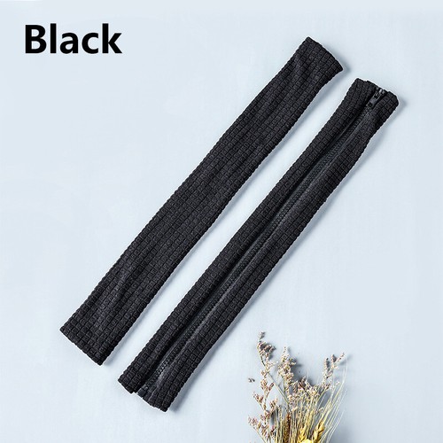 2Pcs Office Chair Arm Rest Cover Elastic Stretch Armchair Arm Rest Zipper Pads - Picture 2 of 20