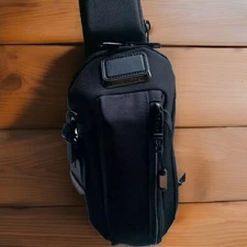 NEW-Tumi Alpha Bravo Sling Bag $325 Black
