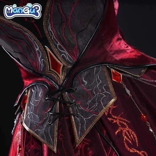 Love and Deepspace Master Cosplay Kostüm roter Anzug Cos Outfit Zubehör - Bild 16 von 22