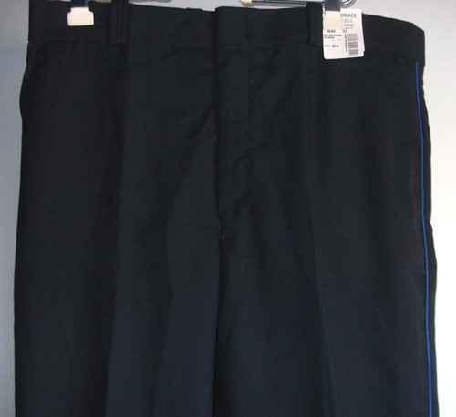 Horace Small Dress Uniform Pants (2)Pr W Blue Stripe 40Rx37 Cut XD13 (TA2295C) - Picture 4 of 7