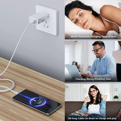 Für Xiaomi 33W Ladegerät Netzteil 6A 3.0 USB-C Kabel Redmi Note10Pro 10S DE - Zdjęcie 3 z 9