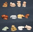 Wade Red Rose Tea American Animals Series 1 & 2 sampler of 12 figurines