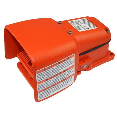 Linemaster 532-Swh Heavy Duty Foot Switch, Dpdt, Momentary, 125/250V Ac,