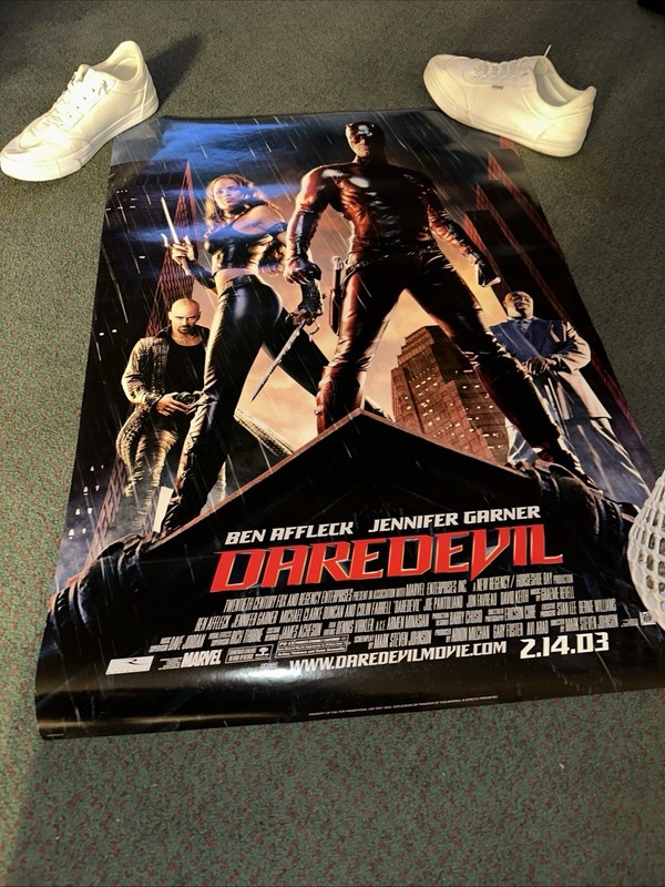 DAREDEVIL 2003 Movie Poster 27x40 BEN AFFLECK / JENNIFER GARNER