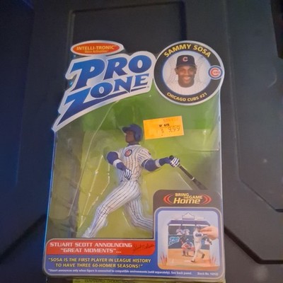 Sammy Sosa Chicago Cubs #21 Playmates Toys 2002 Pro Zone Baseball MLB Figure