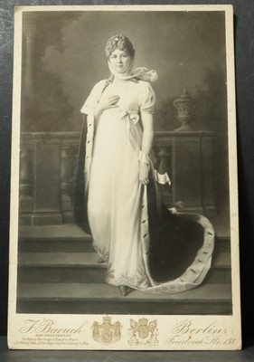 Altes original CDV Photo Baruch Foto Königin Luise von Preussen Hof Photograph