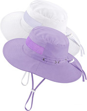Kids Toddler Sun Hat Summer Sun Hat UV Protection Adjustable Kids Beach Hat with