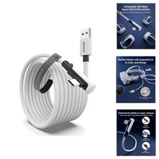 16FT PCVR Link Cable for Quest 3 Quest 2 Pro ...