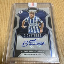 Alex MacAllister 2021 Panini Prizm Auto L.P. Soccer Card - Mint Condition
