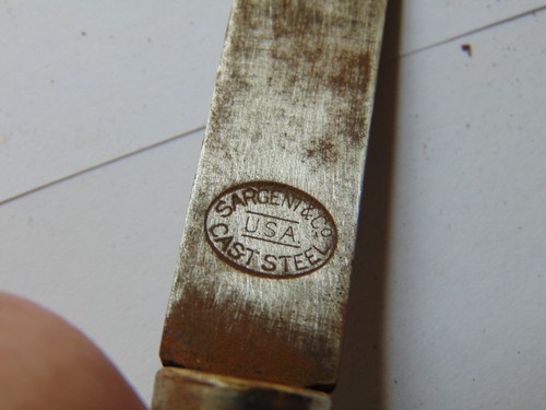VINTAGE SARGENT CAST STEEL NAIL / TACK PULLER, USA - Picture 2 of 3