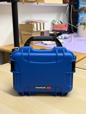NANUK 904 Blue Hard Shell Case includes pick & pluck foam insert (Used)