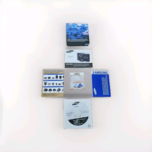 Samsung NX100 Interchange Lens Camera 3" AMOLED Display/14.6MP/20-50 F51mm Lens - Picture 20 of 23