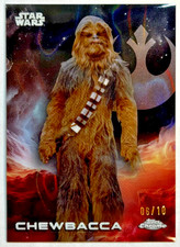 Chewbacca Black Refractor 6/10 - 2025 Topps Chrome Star Wars 23
