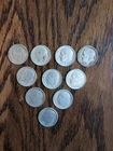 1964-D Roosevelt Dimes 90% Silver. Lot Of 10  Almost Uncirulated