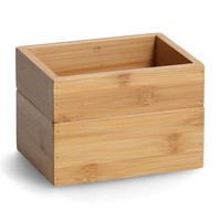 Kosmetik-Organizer, Bambus, 2Er-Set, 14,5 X 11 X 10 Cm, Zeller