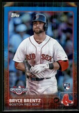 2015 Topps Opening Day Blue Bryce Brentz RC Boston Red Sox #112