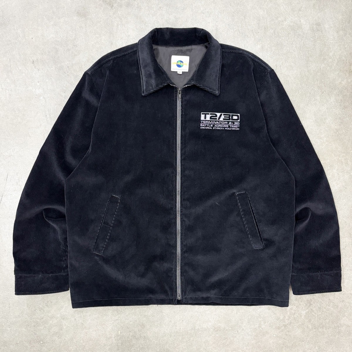 Vintage Terminator T2/3D Corduroy Jacket 2XL RARE Universal