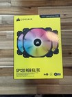 Corsair SP120 RGB Elite Computer Case Fan, CO-9050109-WW, Black, 3-Pack
