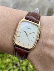 1990 Vintage Seiko Chariot JDM Quartz Watch 26mm Tank Snowflake 5P31 Sapphire