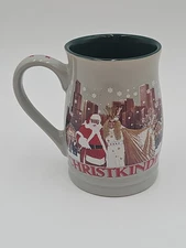 2014 0,2 L christkindlmarket chicago Hot Chocolate Cocoa mug Mint Green Color !!