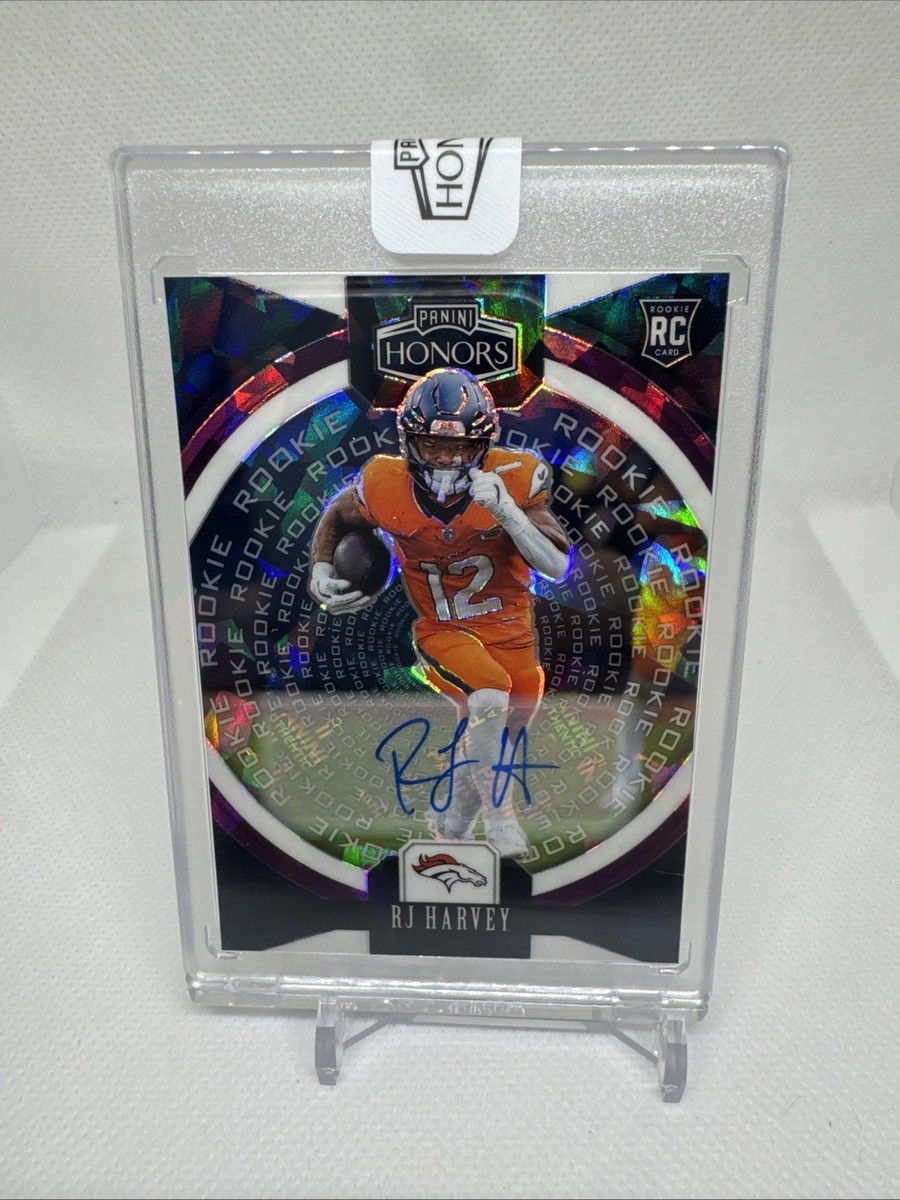 2025-26 Panini Honors Rj Harvey Rc Auto /25 Denver Broncos | eBay