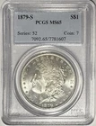 1879 S Morgan Silver Dollar $1 PCGS MS65 ‼️FULLY LUSTROUS GEM UNC‼️